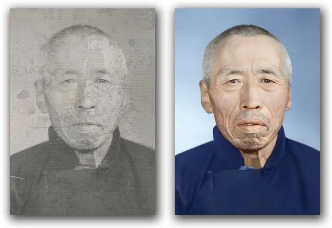 塘厦镇破损照片修复-56